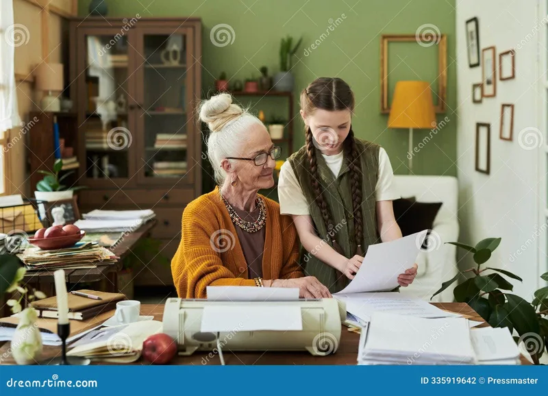 Caregiver helping senior woman with insurance paperwork